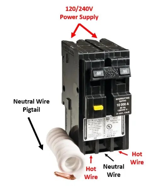 how does a double pole gfci breaker work Wiring Work