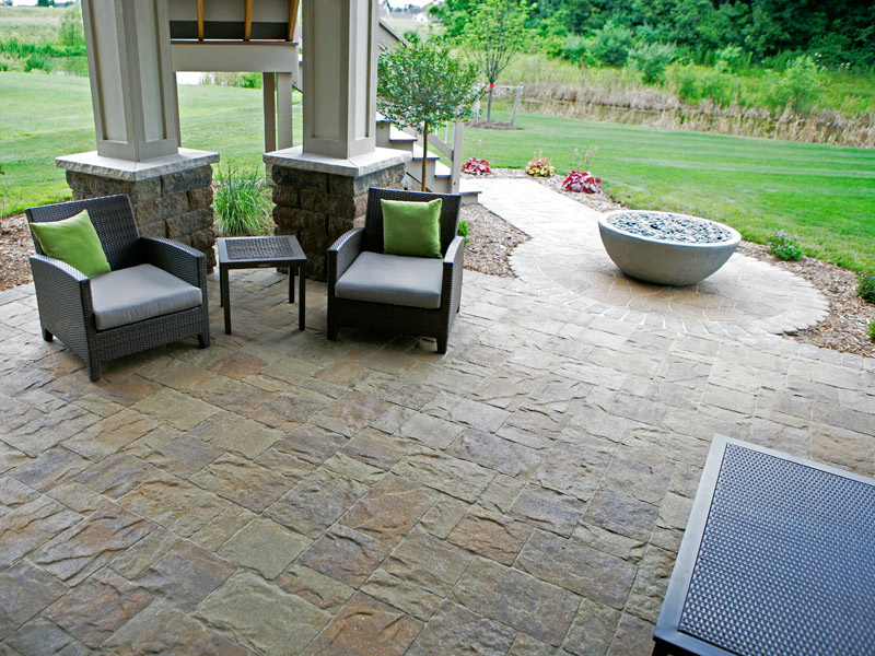 Patios Wirth Services Inc. Germantown Wisconsin Belgard Patio