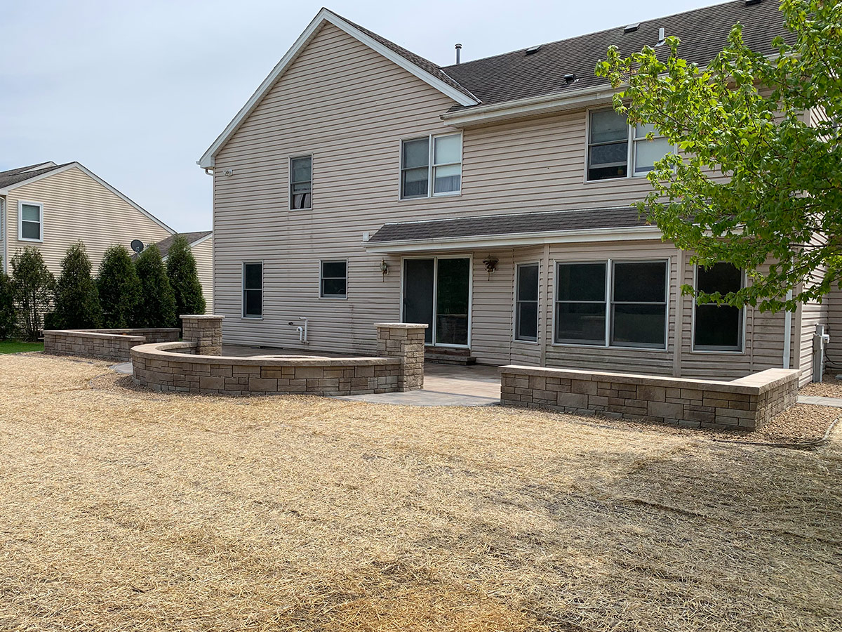 New Patio Addition Wirth Services Inc. Germantown Wisconsin