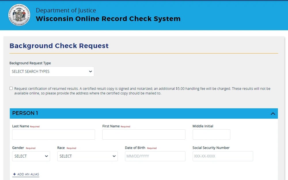 Free Wisconsin Arrests, Criminal, Probation, & Warrant Records