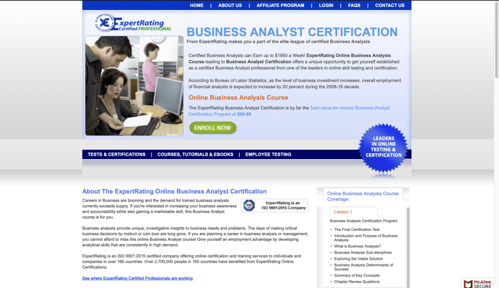 Best Business Analyst Certifications 5 Picks To Get Certified