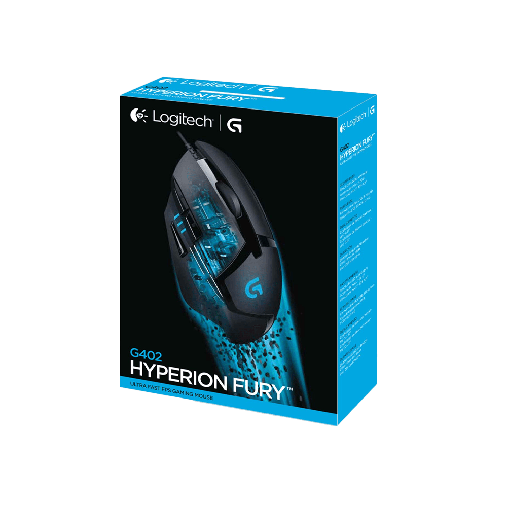Logitech Hyperion Fury Gaming Mouse G402 WiseTech