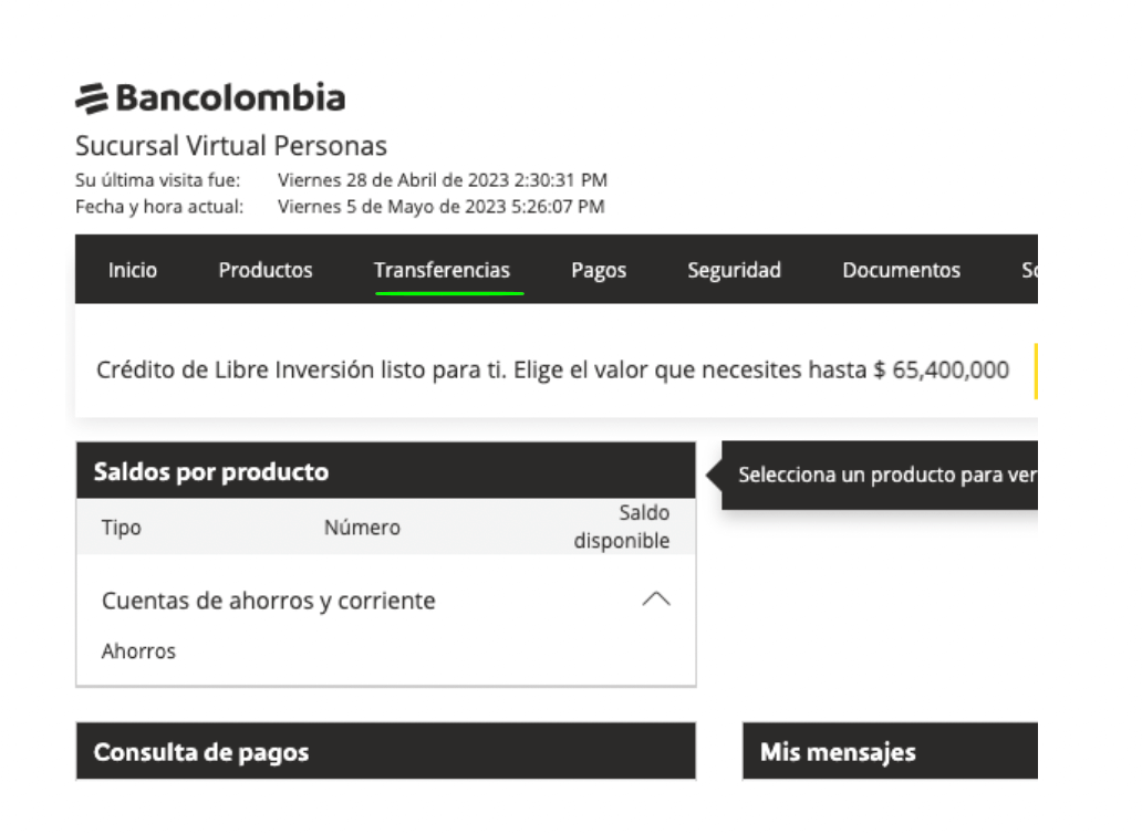 Cómo habilitar cuenta Bancolombia para recibir dinero del exterior Wise