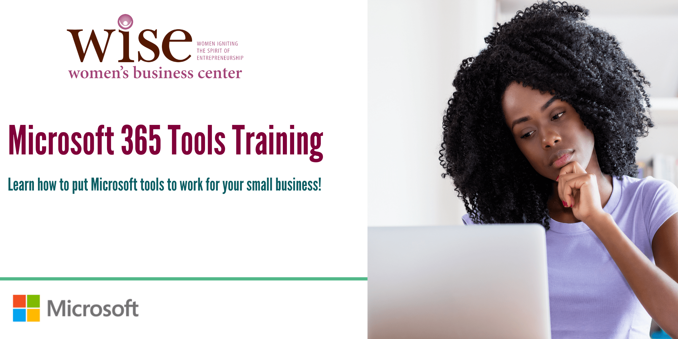 WISE WBC Microsoft Bookings Training WISE Women's Business Center