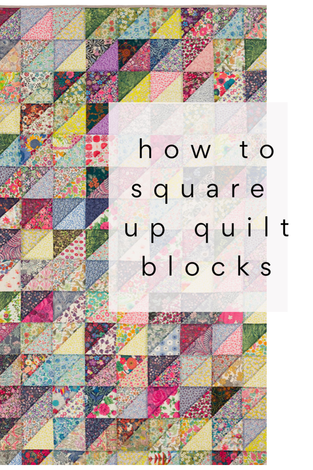 New Q(uilting) & A video up today What is "squaring up"? Wise Craft