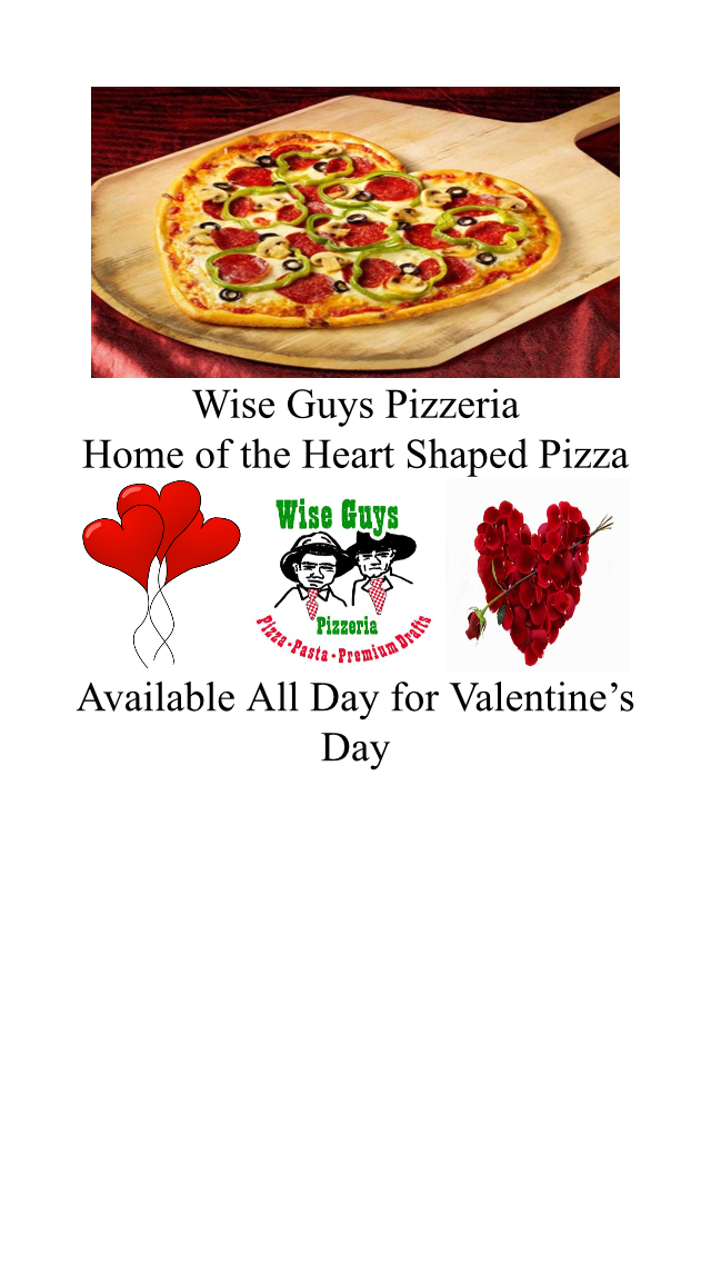 Specials — Wise Guys Pizzeria