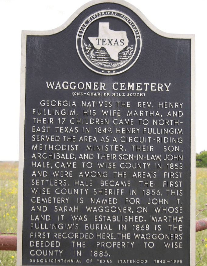 Waggoner Cemetery WCHS