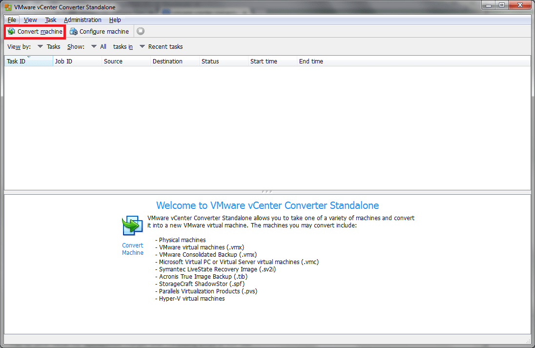 Vmware vcenter converter standalone czlinda