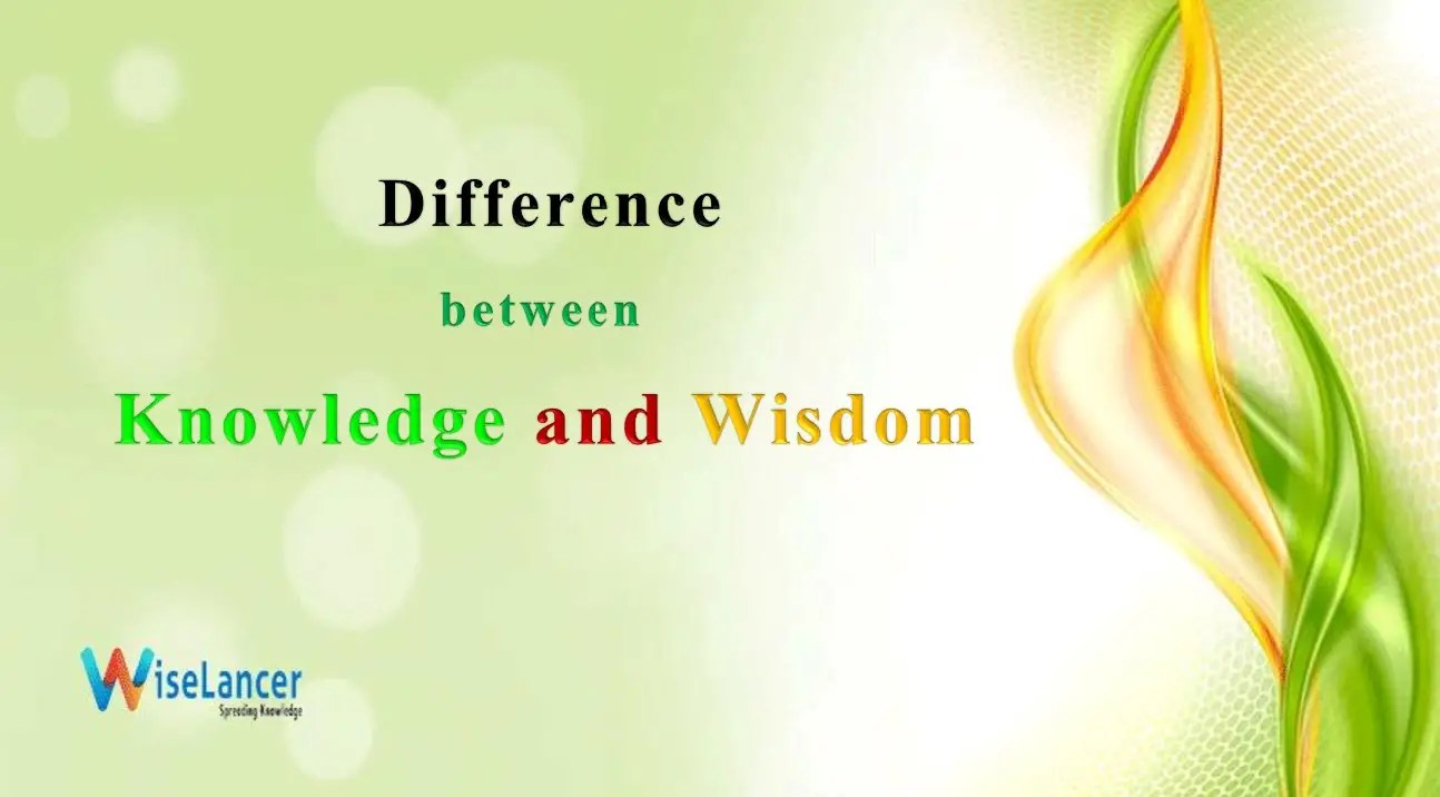 Difference Between Knowledge and Wisdom Need To Know WiseLancer