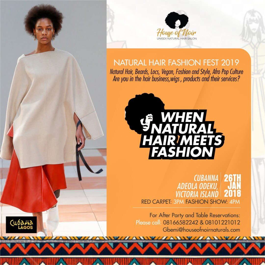 Natural Hair Fashion Fest 2019 Courtesy House Of Noir Naturals