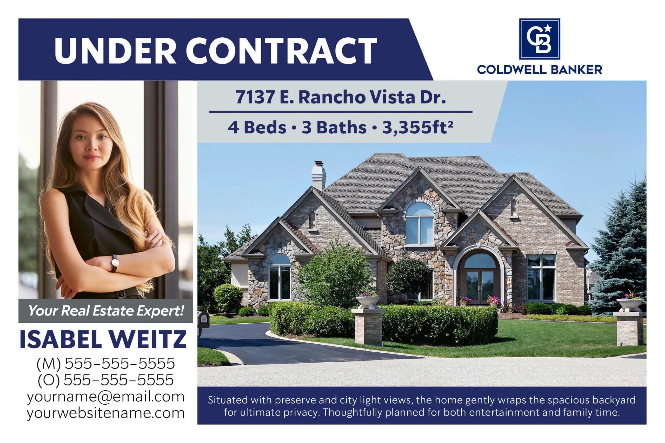 Real Estate Under Contract Postcards by Wise Pelican