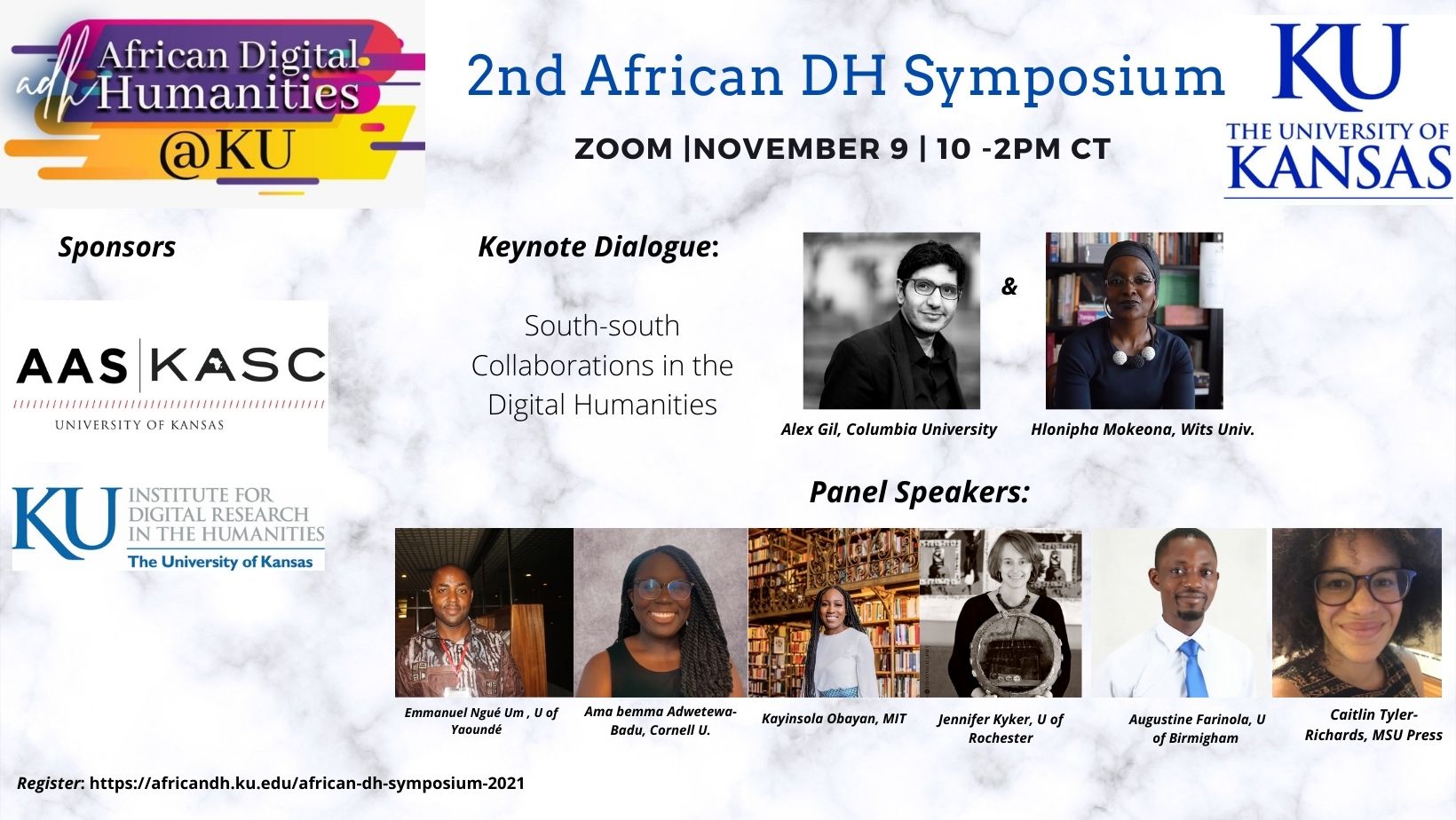 Second Annual African Digital Humanities Symposium Wits Institute for