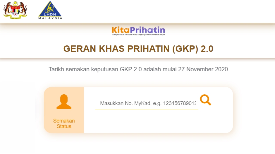 Buat Rayuan Jika Permohonan Geran Khas Prihatin 2.0 Anda
