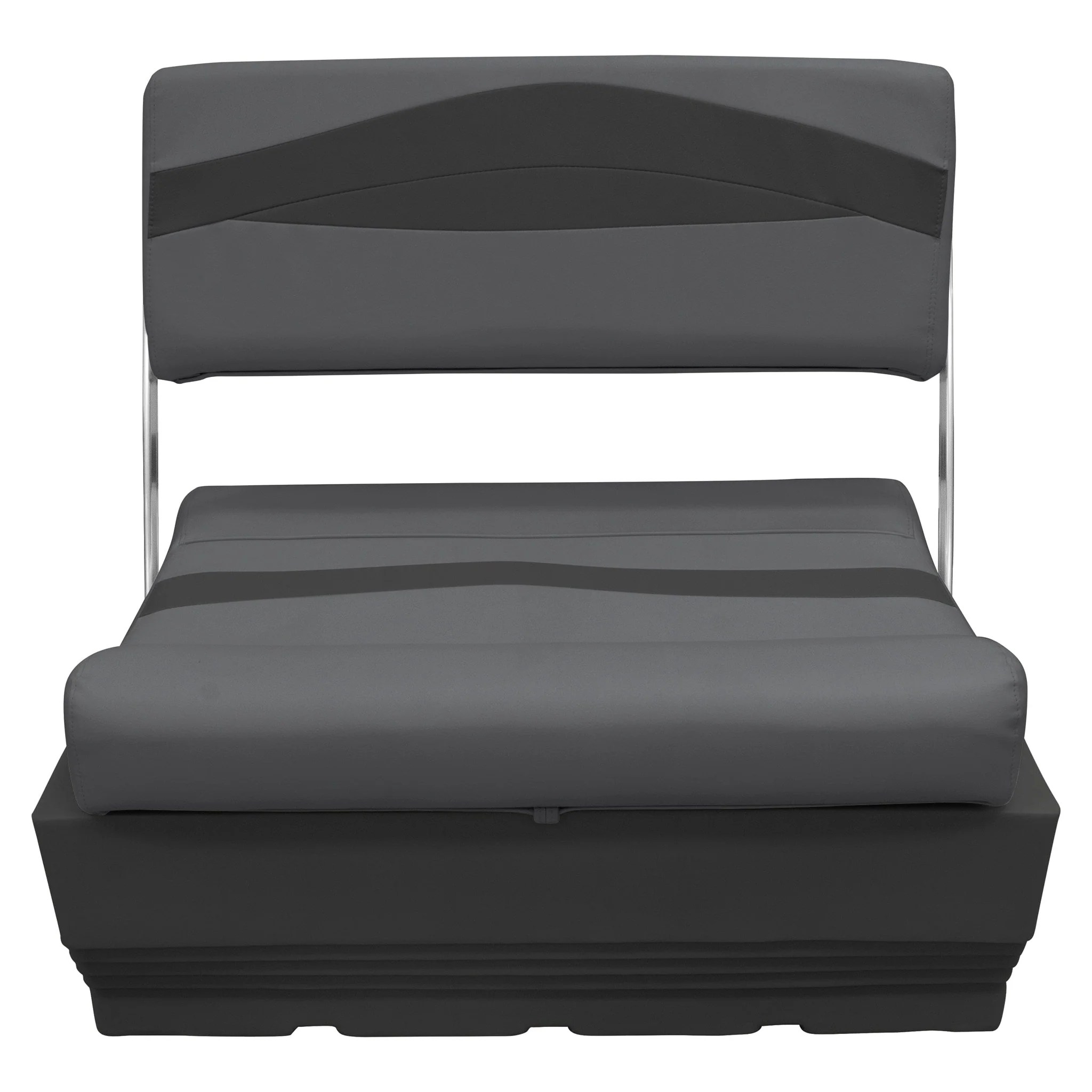 Wise Premier Pontoon Flip Flop Seat Cushion & Base Set Dark Mode