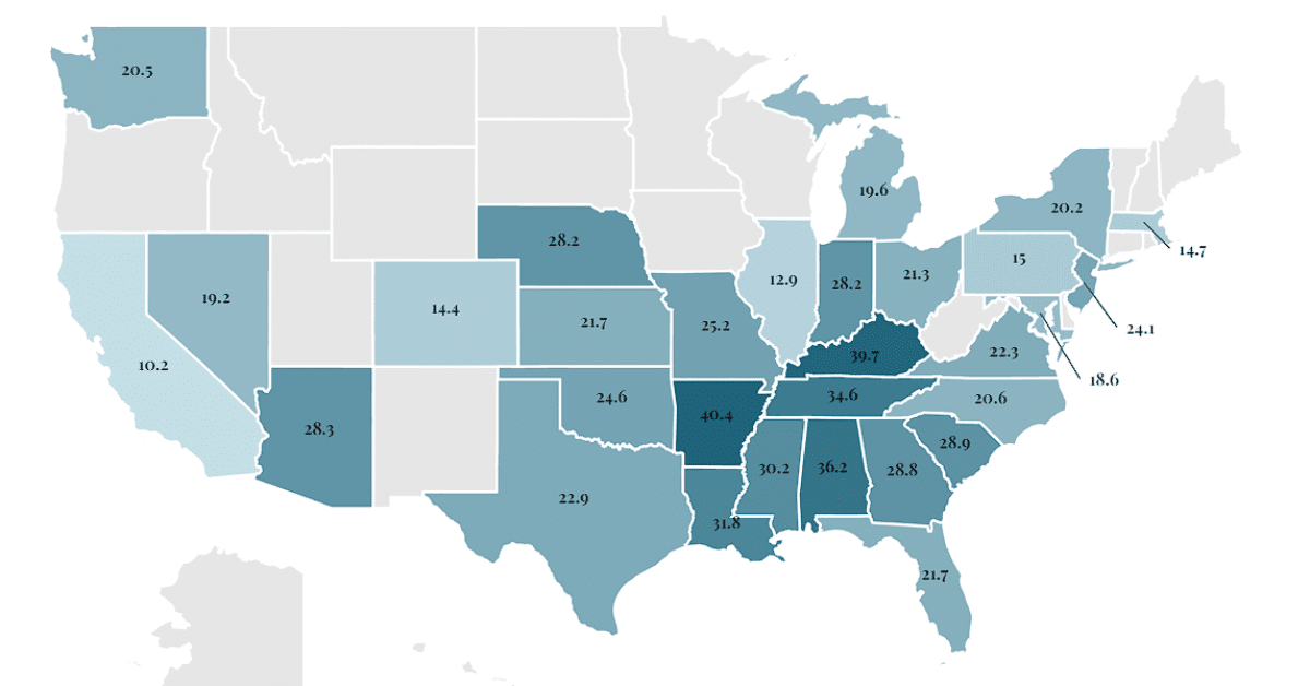 Us Maternal Mortality Rate 2024 By State Toma Agnella