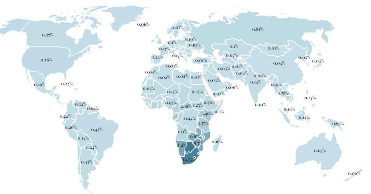 Which Country Has The Highest Hiv Rate 2024 Kimmi Charmine