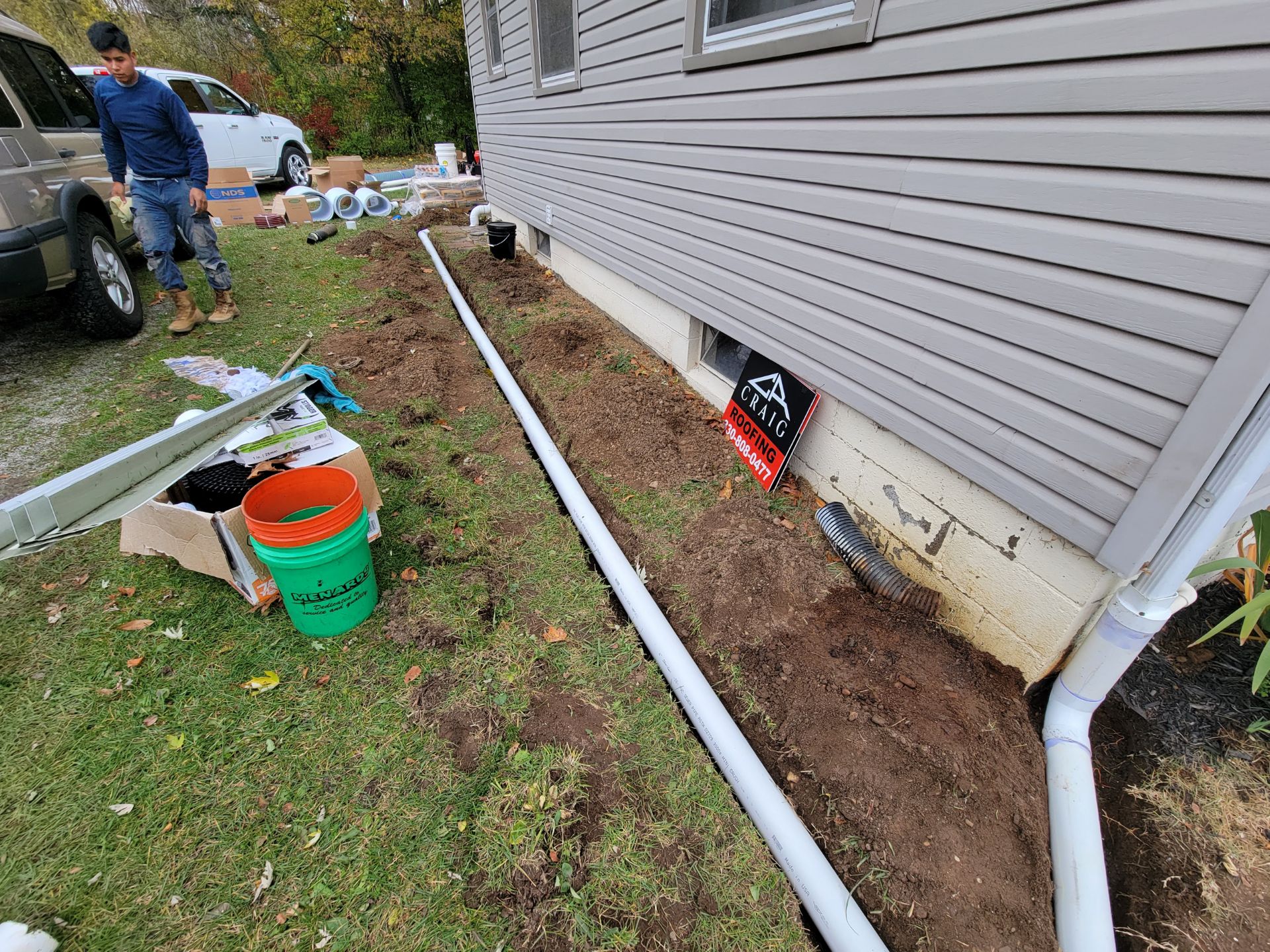 French Drain Company Akron, Ohio
