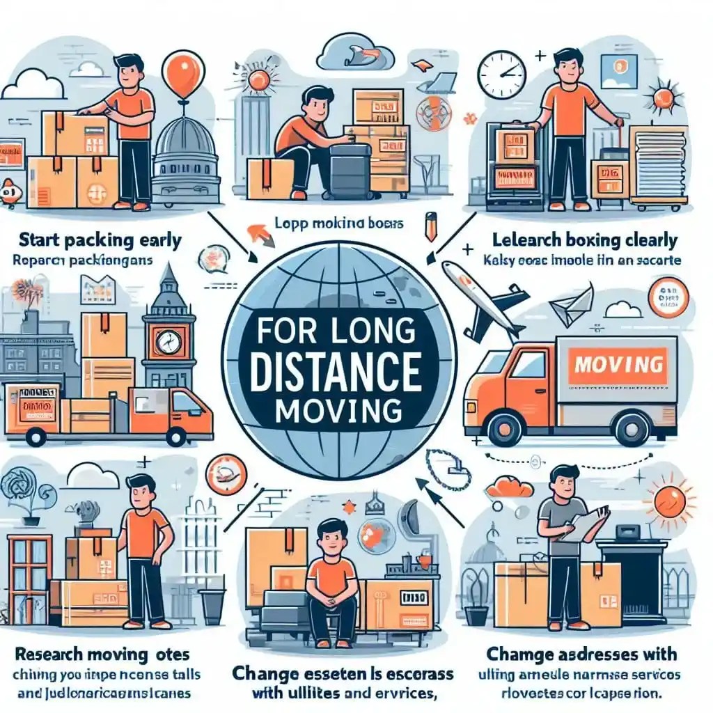 Top 4 Long Distance Moving Tips For A Smooth Transition