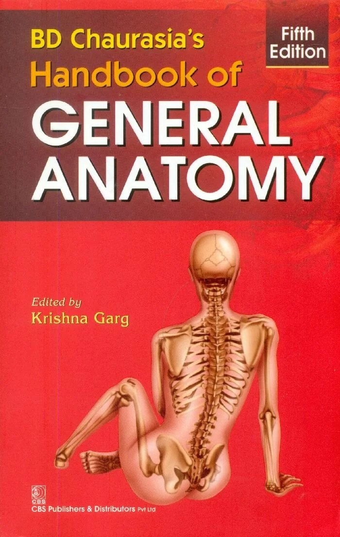 Handbook Of General Anatomy By BD Chaurasia 5th Edition » WishAllBook