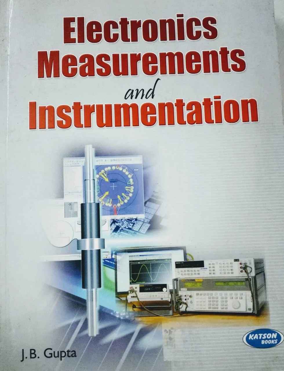 Katson Electronics Measurement And Instrumentation By J B Gupta