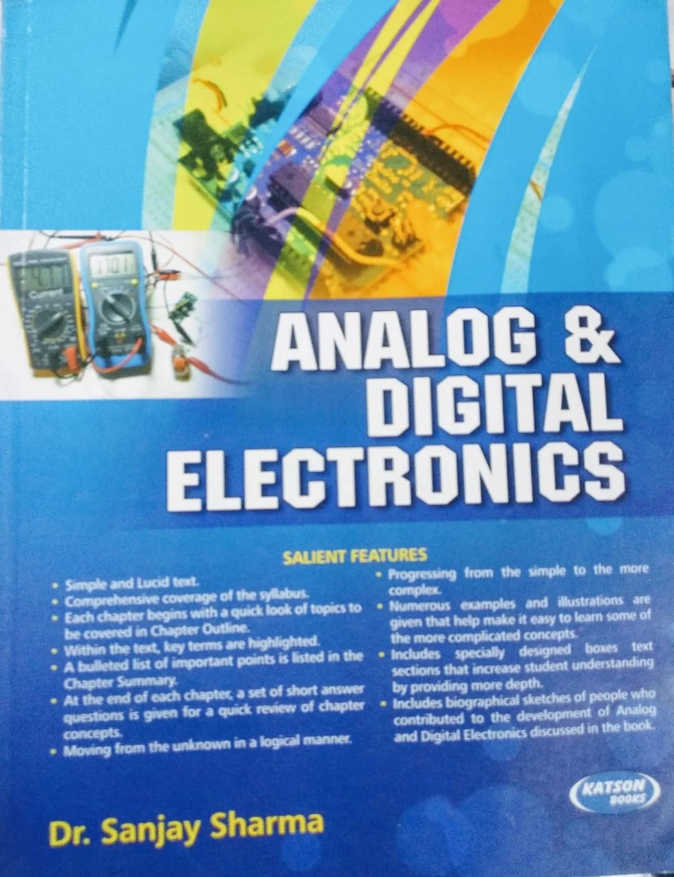 Katson Analog And Digital Electronics By Dr Sanjay Sharma » WishAllBook