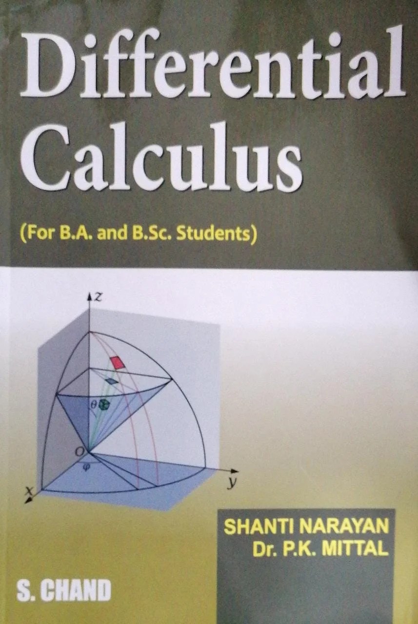 Differential Calculus By Shanti Narayan