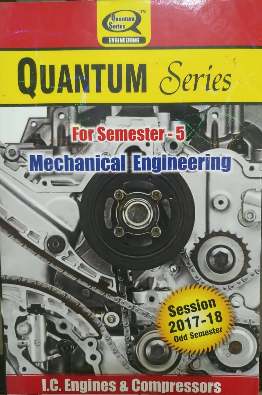 Quantum Series I.C. Engines And Compressors Book Old