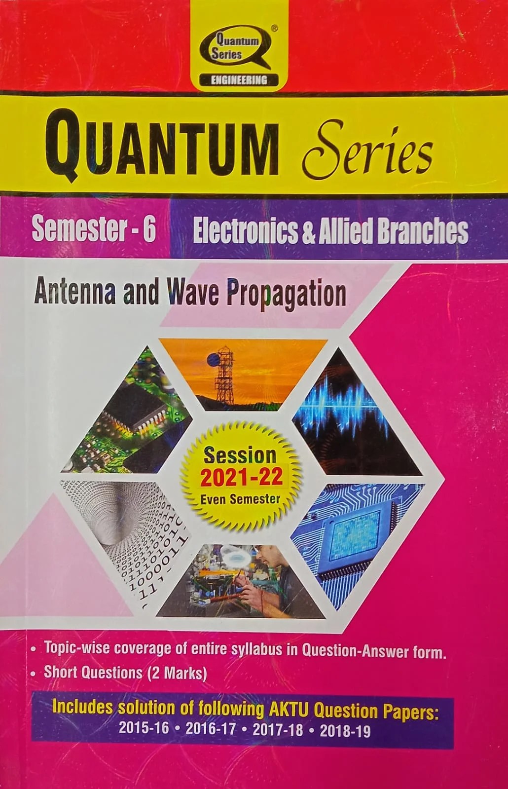 Quantum Series BTech Antenna And Wave Propagation 6th Sem In English