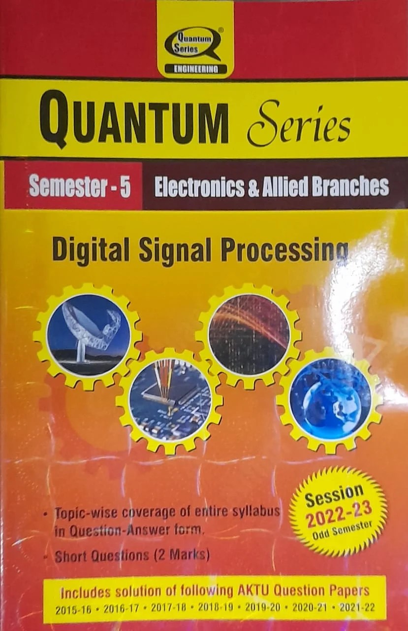 Quantum Digital Signal Processing Sem 5 2022 2023 » WishAllBook Online Bookstore Lucknow