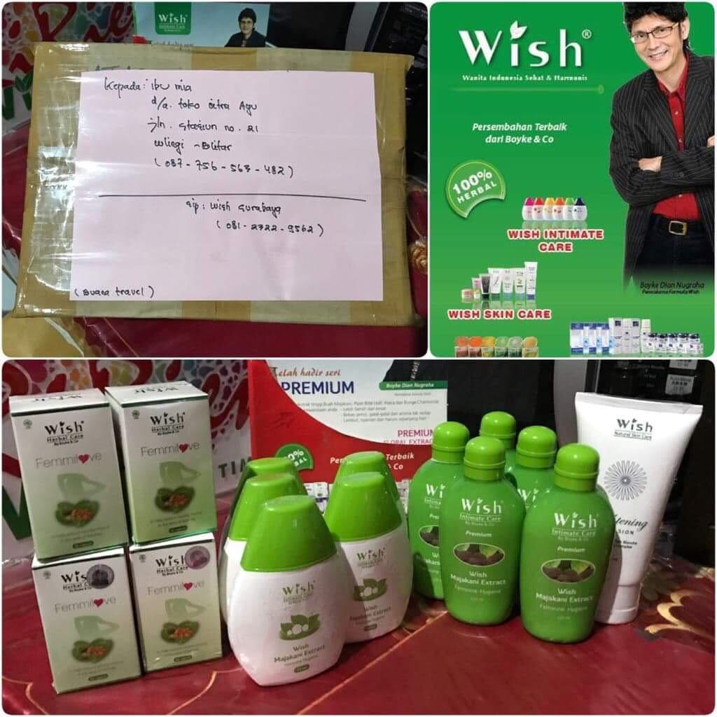 Testimoni WishBoyke Distributor Produk Dr Wish Boyke Surabaya Jawa Timur