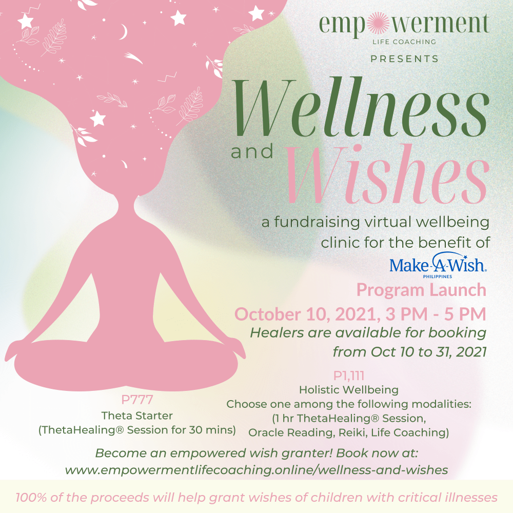 Wellness And Wishes Healers Create Hope MakeAWish Philippines