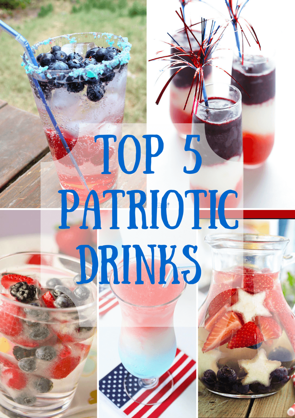 Top 5 Patriotic Drinks for the 4th of July! Wish Farms