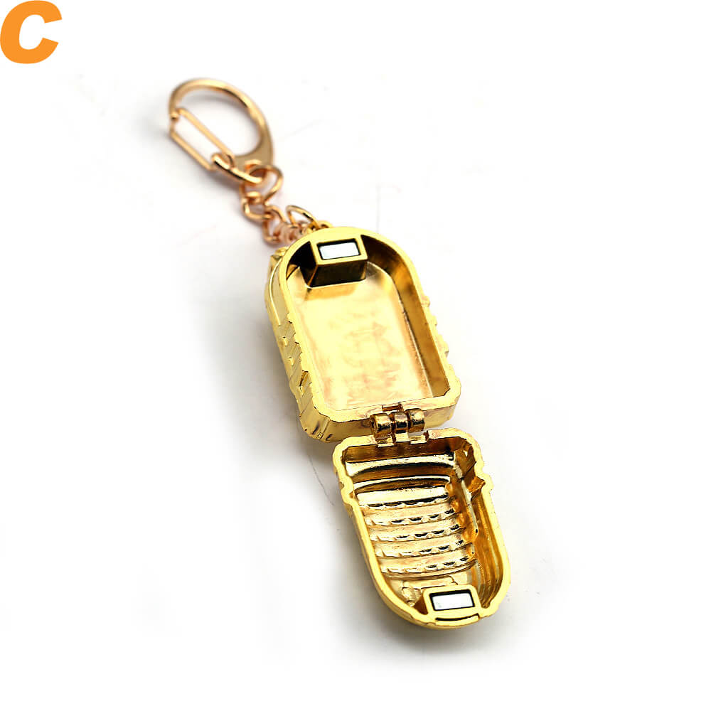 Playerunknown Level 3 Backpack Key Chains WISHINY