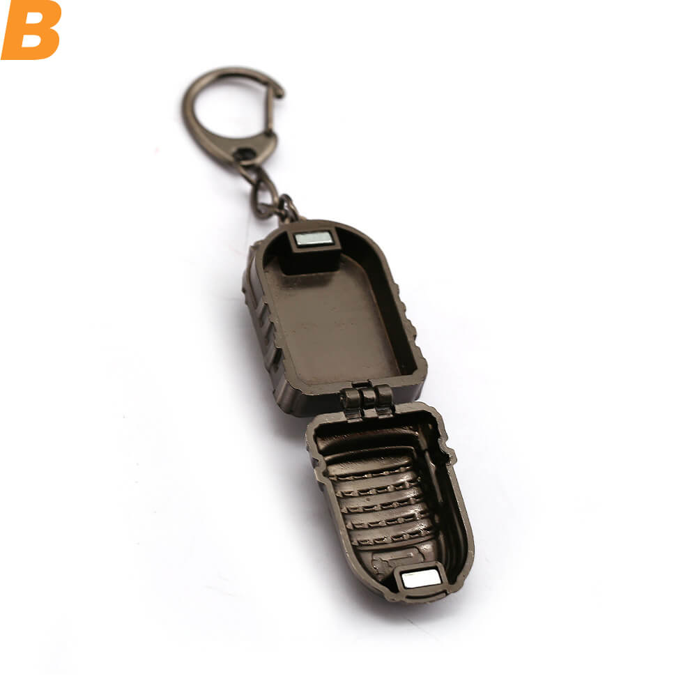 Playerunknown Level 3 Backpack Key Chains WISHINY