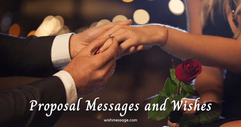 Best Proposal Lines for Crush Romantic proposal Messages and Wishes