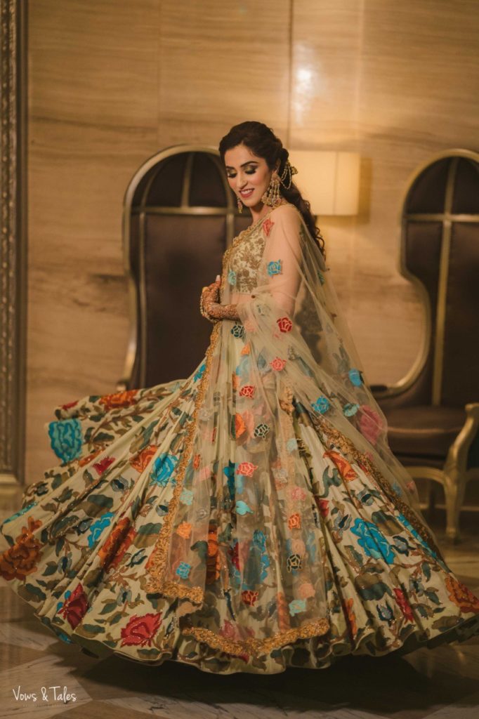 Beautiful Ludhiana Wedding with The Bride in a Ravishing Red Lehenga