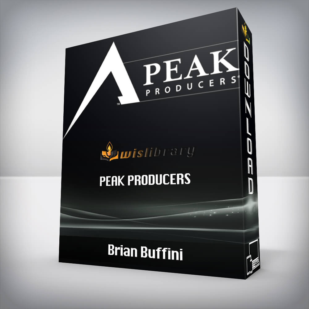 Brian Buffini Peak Producers Wisdom Library