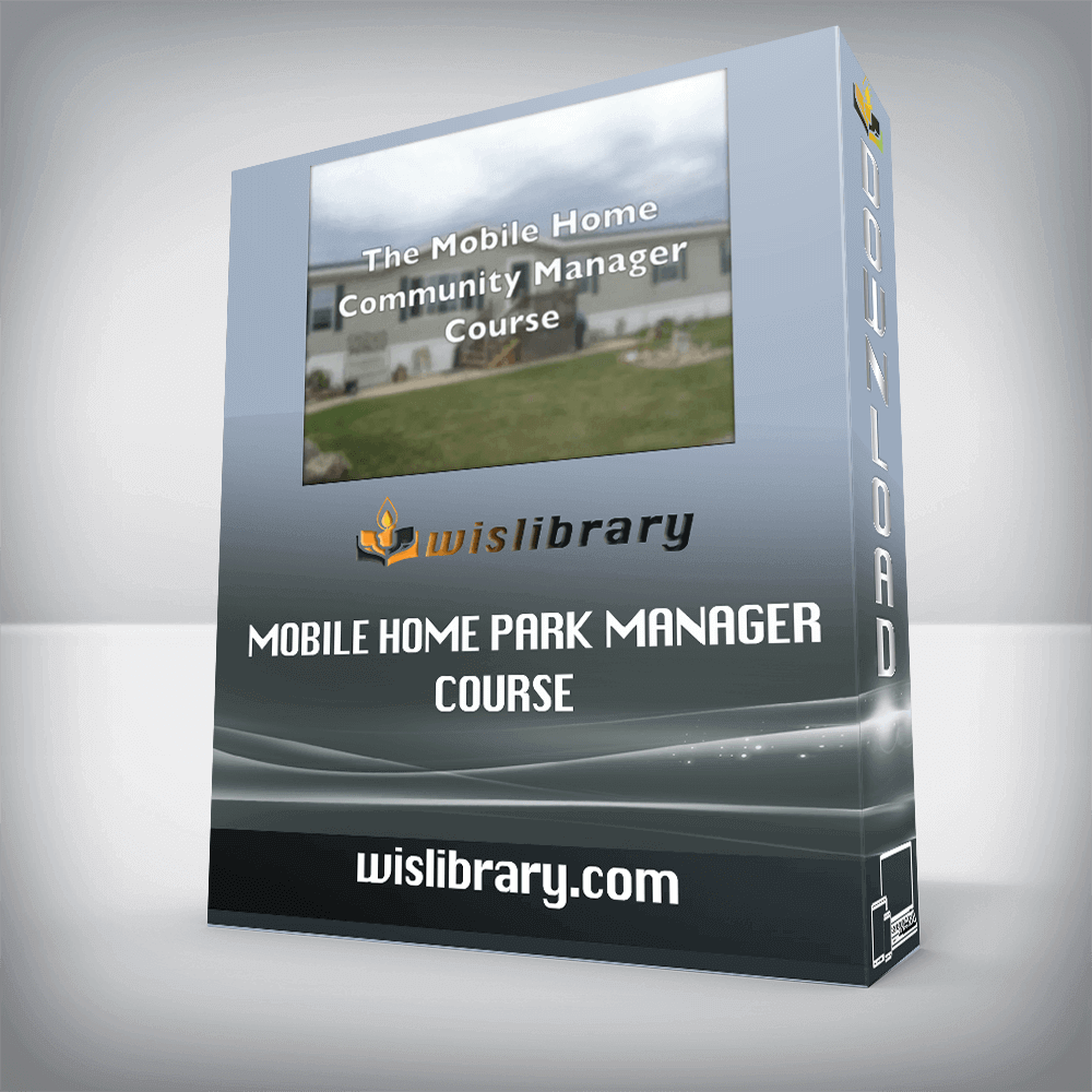Mobile Home Park Manager Course