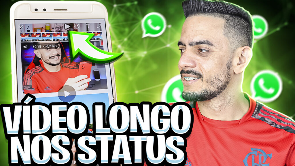 Como Postar um Vídeo LONGO no Status do WhatsApp WislonTuber
