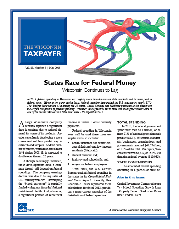 Wisconsin Policy Forum | States Race for Federal Money