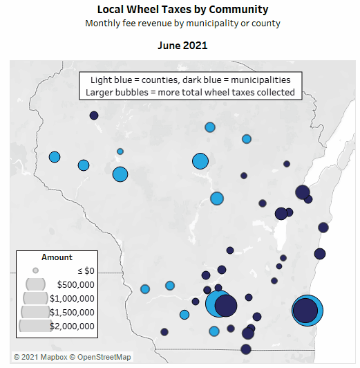 Wisconsin Policy Forum Locals Give Wheel Taxes the Gas