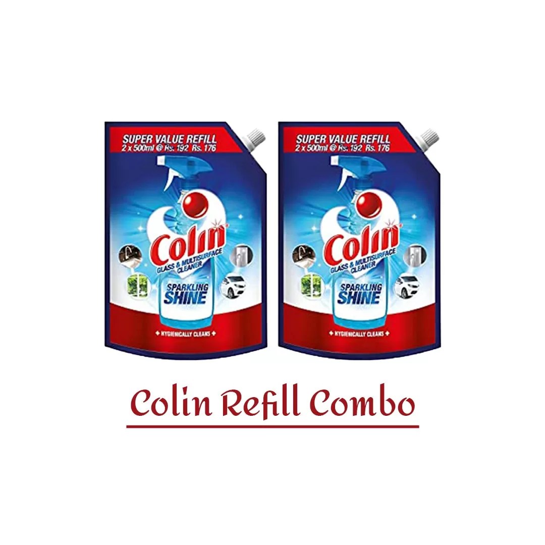 Colin Surface Cleaning Liquid Refill 1L Each (Pack of 2) at Best Price