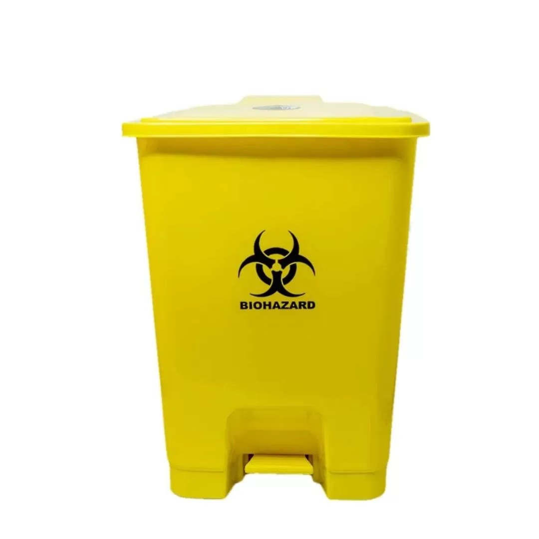 WisyCart Bio Medical Waste Bin (Multicolor) For Hospital Capacity