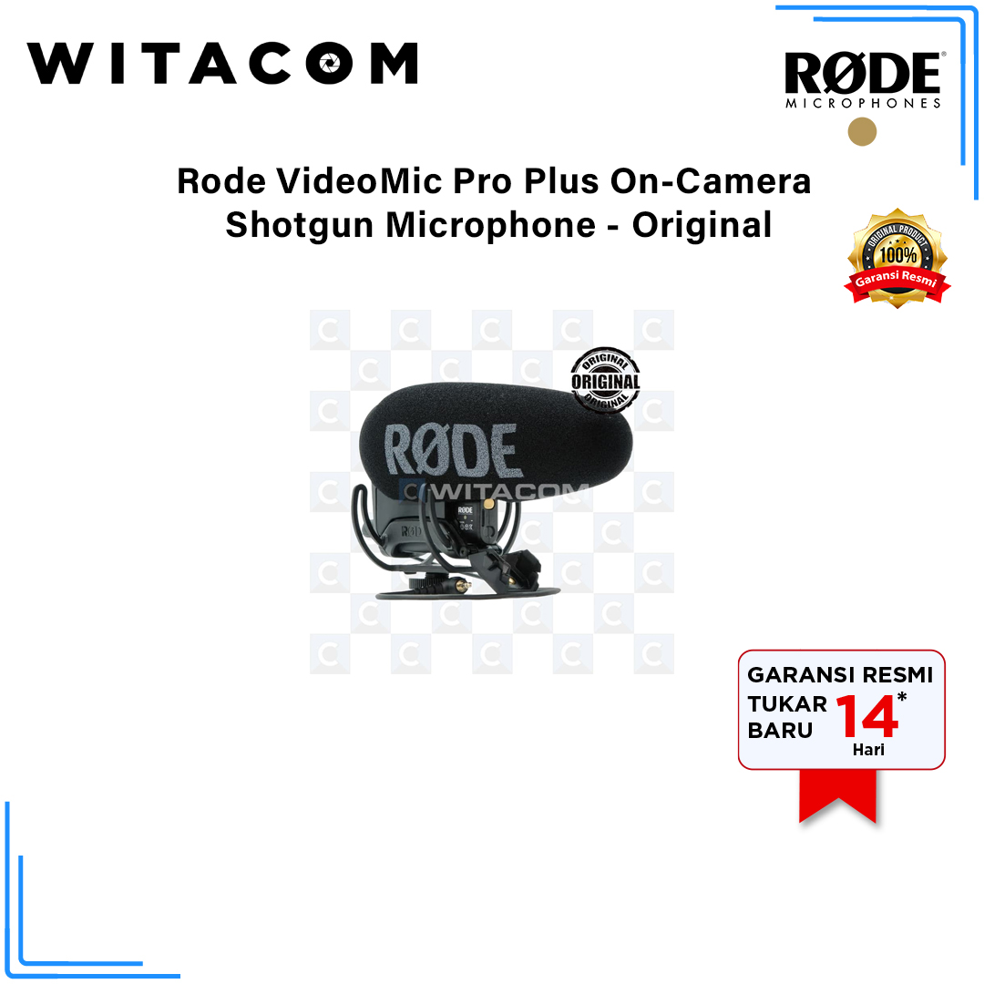 Rode VideoMic Pro Plus OnCamera Shotgun Microphone Original