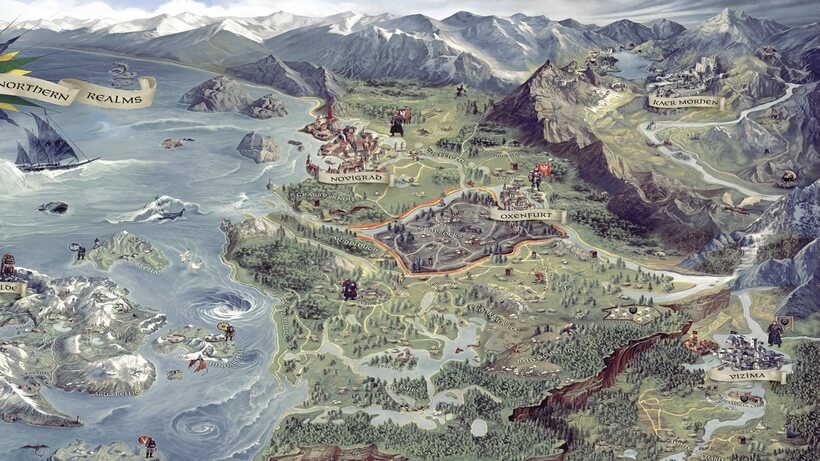 Lots of Witcher 3 Wild Hunt Info World Map and more Witcher Hour