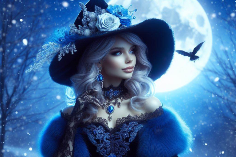 The Cold Moon A Time of Magic and Mystery Witches Lore