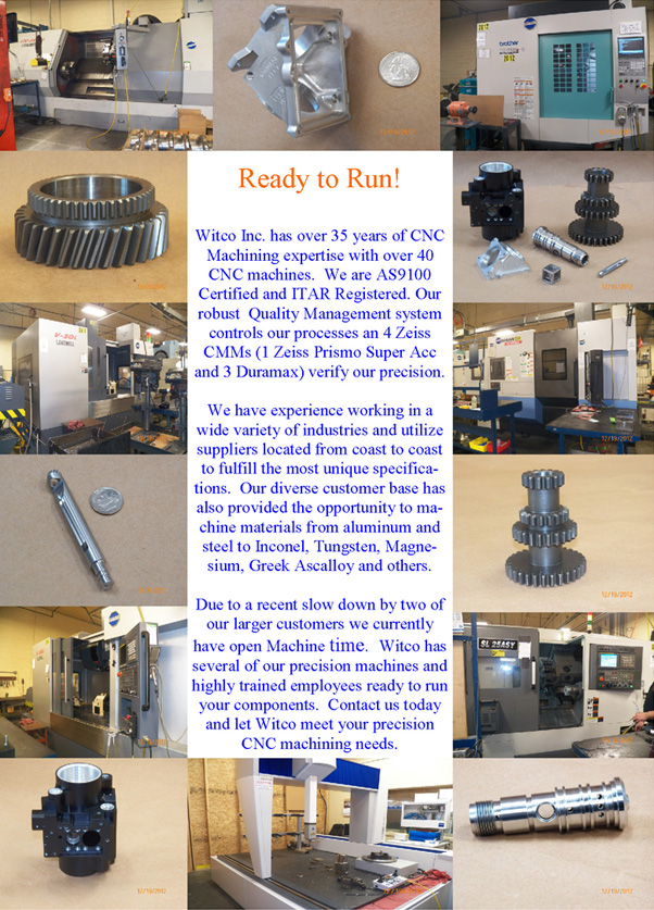 Ready to Roll! Witco Inc.