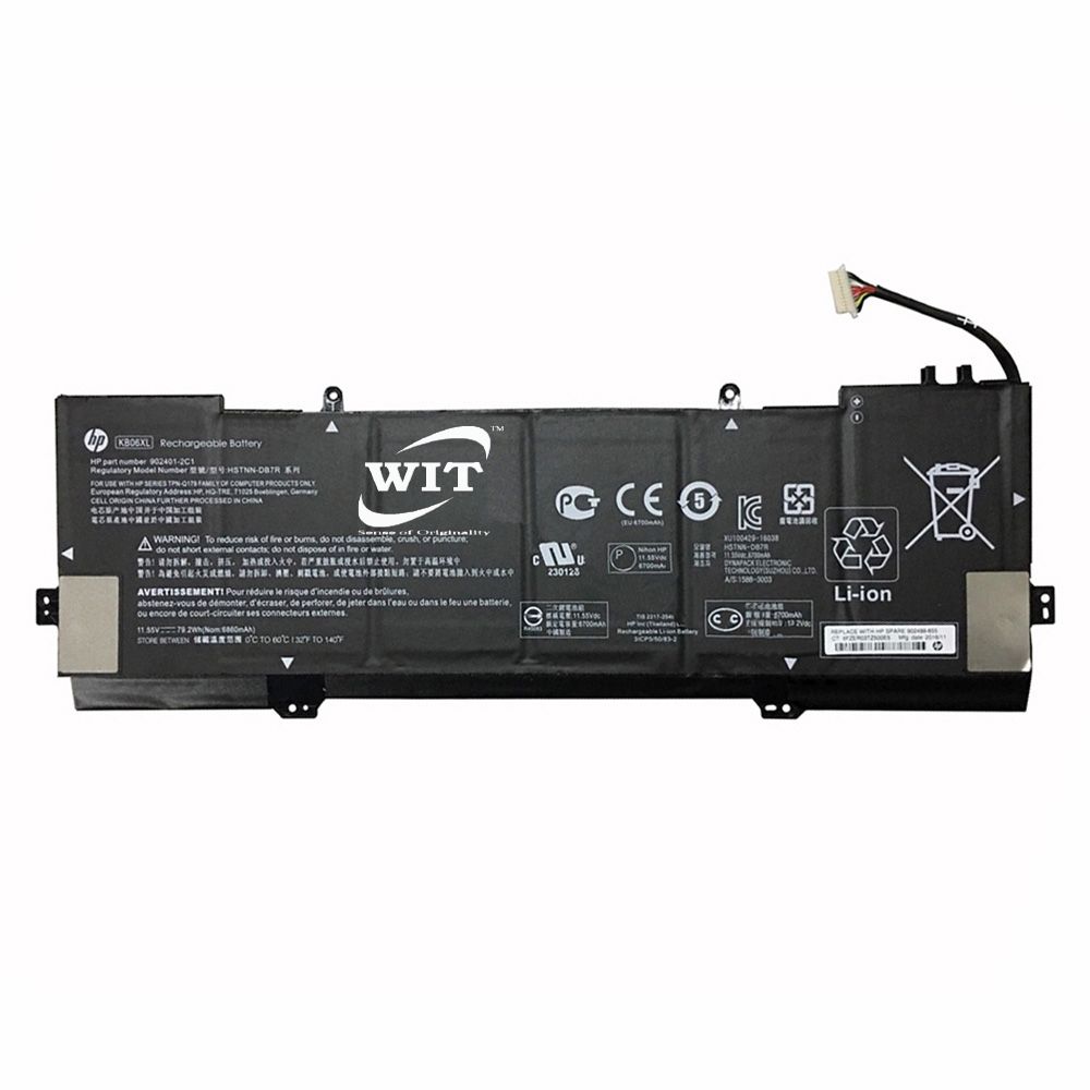 KB06XL Battery for HP X360 15BL002XX HSTNNDB7R 902499855 TPNQ179, HP Spectre x360 15BL