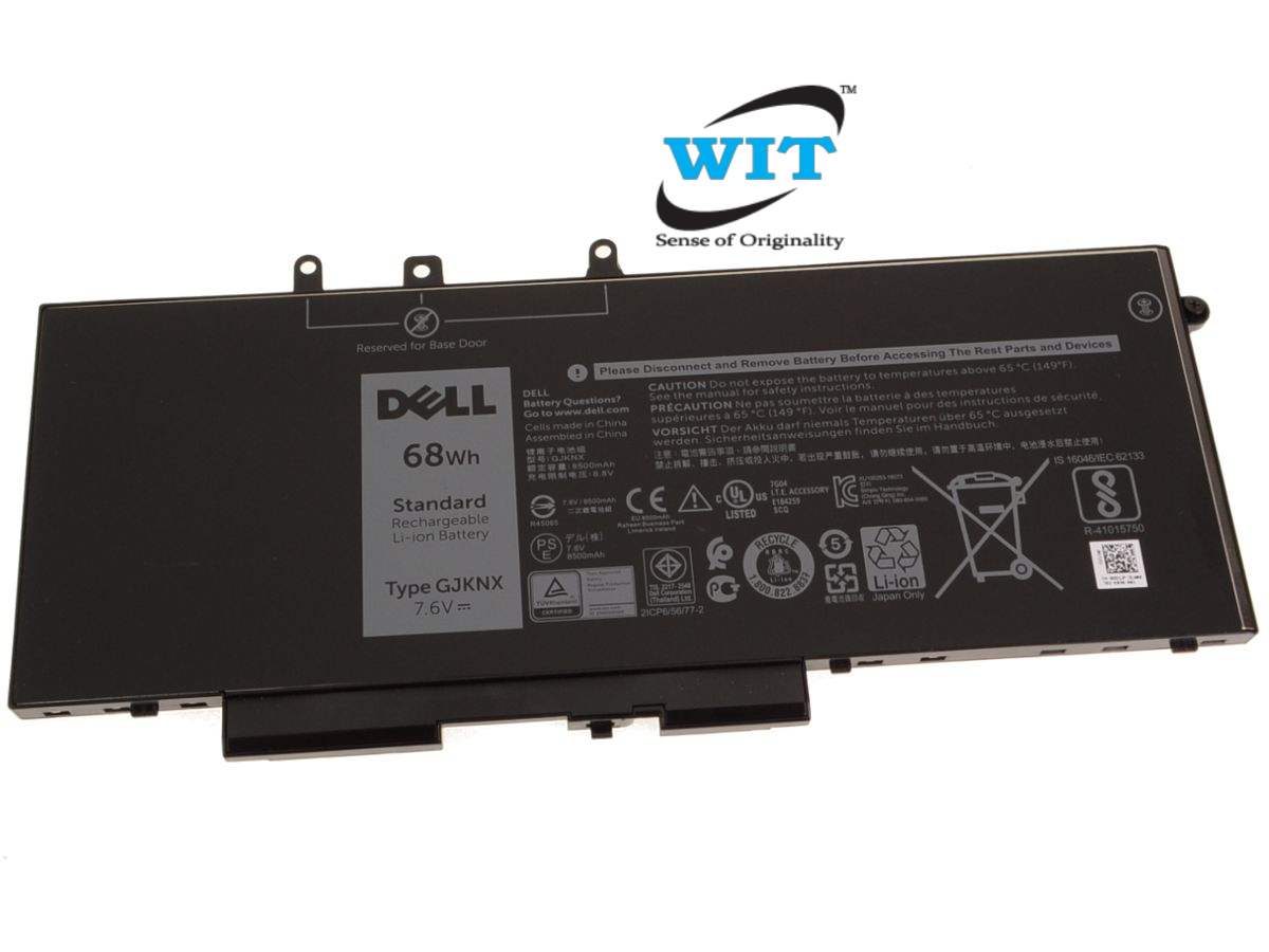 GJKNX Original Battery For Dell Latitude 5480 E5580 Precision 15 3520 0GD1JP Dell Latitude 14