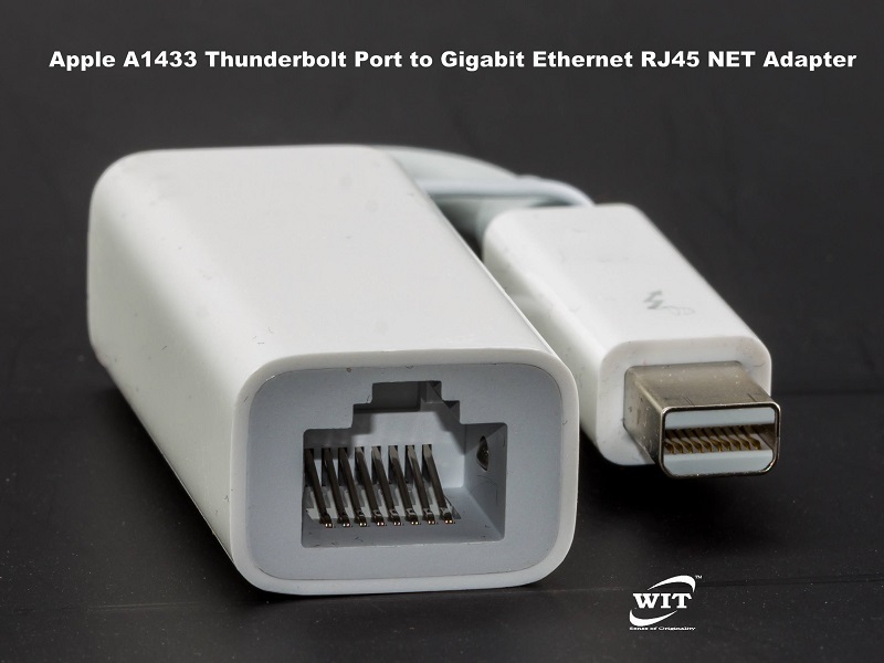 Thunderbolt Port 1 to Adapter( RJ45 port ) Model A1433
